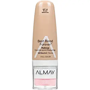 Almay Best Blend Forever Foundation, Neutral, 1 fl. oz, SPF 40 Broad Spectrum