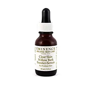 Eminence Organic Skincare Clear Skin Willow Bark Booster-Serum, 1 Fluid Ounce