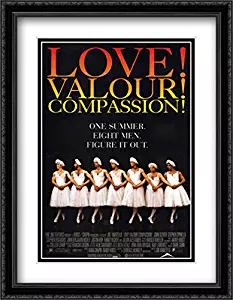 Love! Valour! Compassion! 28x36 Double Matted Large Black Ornate Framed Movie Poster Art Print