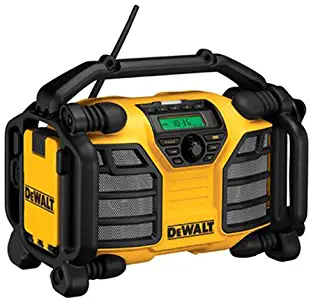 DEWALT 20V MAX/12V Jobsite Radio and Battery Charger – Radio Only (DCR015)