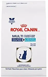 Royal Canin Veterinary Diet Feline Multifunction Renal Support + Hydrolyzed Protein Dry Cat Food, 6.6 lb