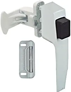 National Hardware N213-165 V1326 Pushbutton Latch in White,1-3/4