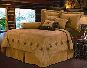 HiEnd Accents Luxury Star Western Bedding, King - WS2010SK