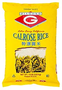 Diamond G Calrose Rice 15lb