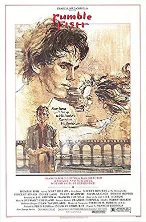 Rumble Fish - Authentic Original 27x41 Rolled Movie Poster
