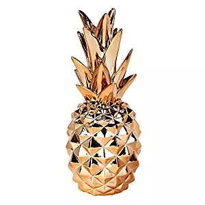 Talking Tables Ceramic Pineapple Décor | Room Décor | Copper