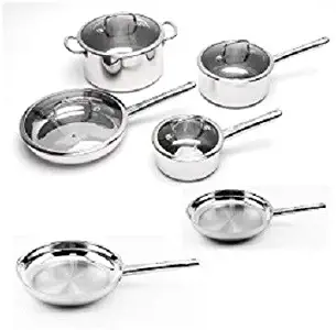 BergHOFF EarthChef Boreal Stainless Steel 10-piece Cookware Set