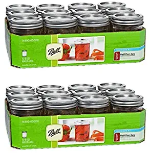 Ball Regular Mouth Canning Jar 8 oz. 12 pk