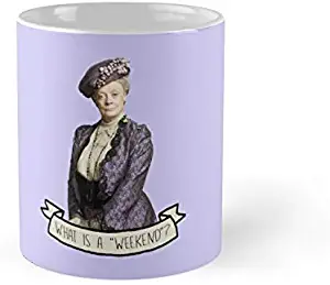 Blade South Mug - Lady Grantham Dowager Countess Violet Downton Abbey Mug - 11oz Mug - Features wraparound prints - Best gift for family friends