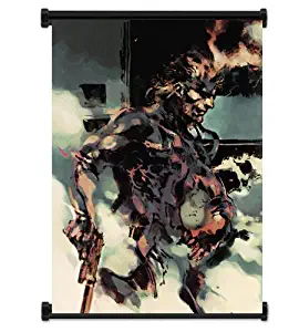 Wall Scrolls Metal Gear Solid 2 Sons of Liberty Game Fabric Poster (31"x42") Inches