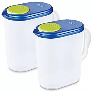 Sterilite Beverage 1 Gallon Pitcher - Pack of 2