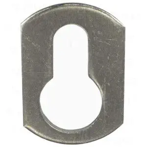 1/4" x 11/32" x 5/8" Aluminum Key Hole Washer (100 Pieces)