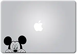 Univers3 Mickey Mouse Peeking VINYL DECAL STICKER FOR MACBOOK / NOTEBOOK / LAPTOP