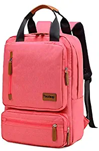 Mdsfe Casual Business Men Computer Backpack Light 15.6-inch Laptop Bag 2020 Lady Anti-Theft Travel Backpack Gray - Pink, a2
