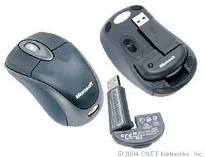 Microsoft Wireless Notebook Optical Mouse 3000 - Slate (BX3-00012)