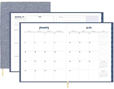 Office Depot Brand Material Girl Weekly/Monthly Planner, 8-1/2